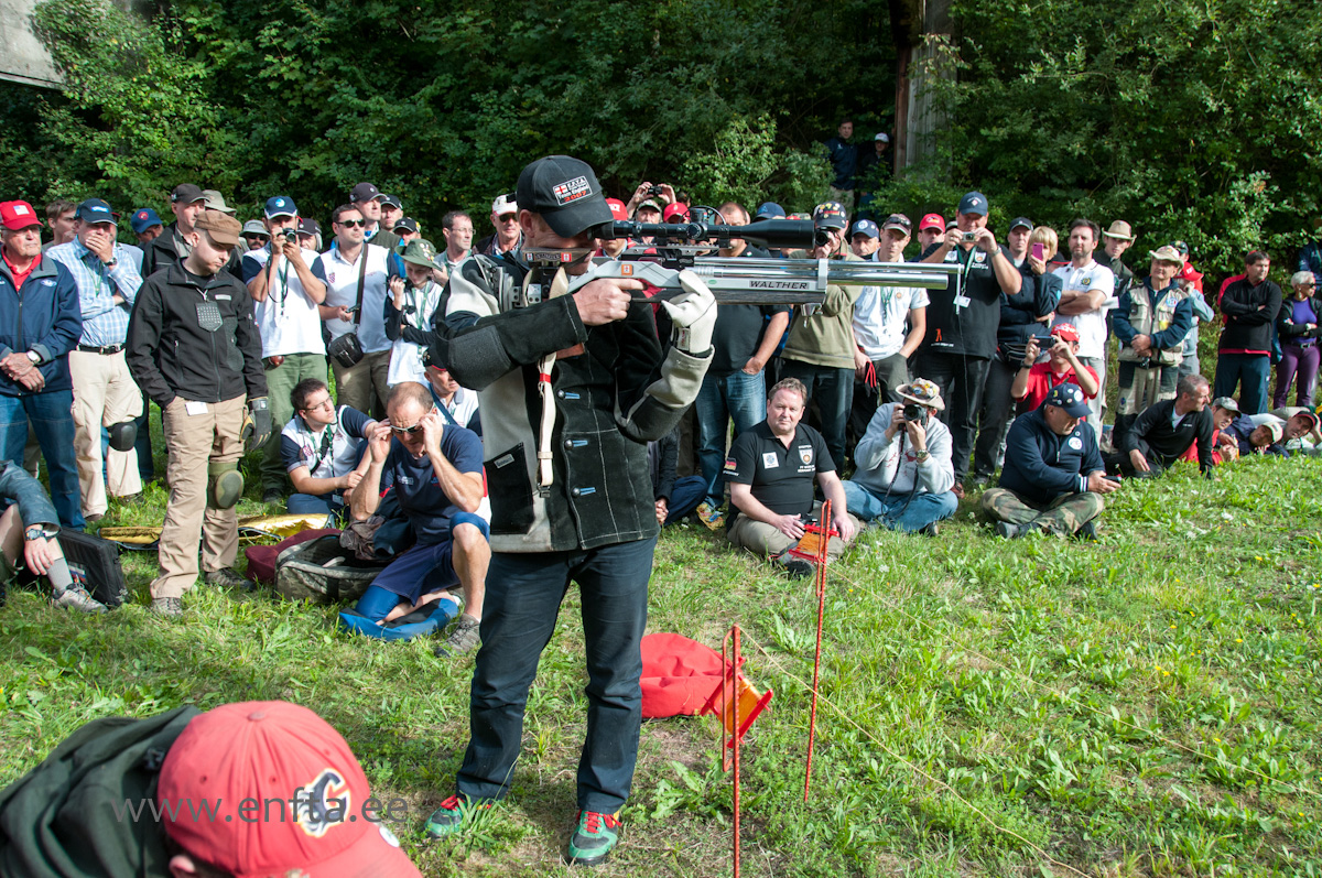 Next is PCP category 2nd and 3rd place. Shooting Simon Ayers UK